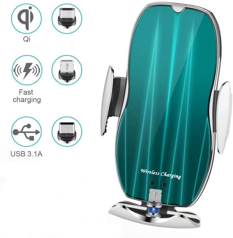 H8 15W Wireless Magnetic Charging Car Charger For All Smartphone