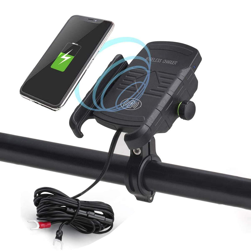 M9 Motorcycle Wireless Phone Charger Holder Mount
