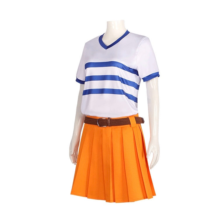 One Piece 2023 Live Action Cosplay Costume Nami Anime Outfit