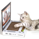 Laptop Scratcher Cat Toy Kitty Interactive Scratching Board Toy