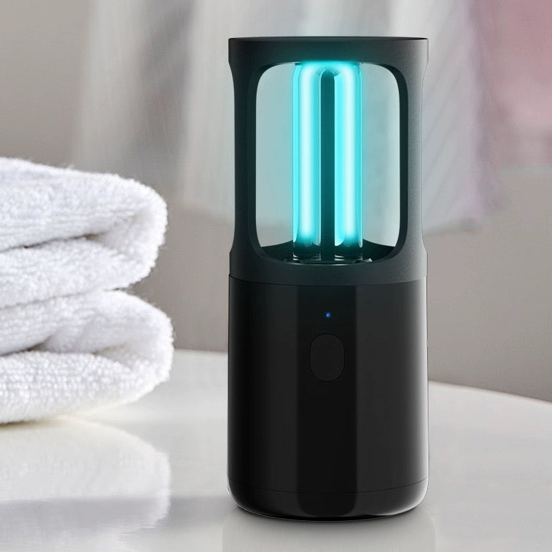 Advanced UV-C & Ozone Disinfection Lamp - 99.9% Bacteria Elimination for Home Safety