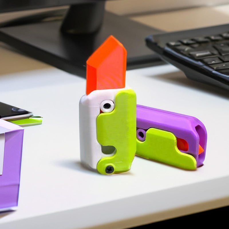 3D Printing Fidget Toys Gravity Radish Knife