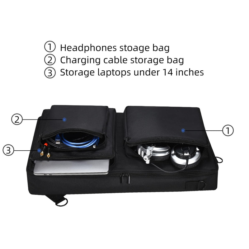 Carrying Case for Pioneer DDJ-SR 2 DJ Controller Storage Bag with Shoulder Strap
