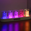 Imitation Nixie Tube Clock RGB Creative Clock for Home Desktop Decoration