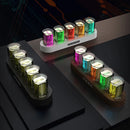 Imitation Nixie Tube Clock RGB Creative Clock for Home Desktop Decoration