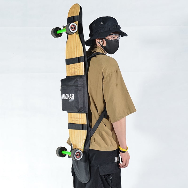 2 in 1 Skateboard Backpack