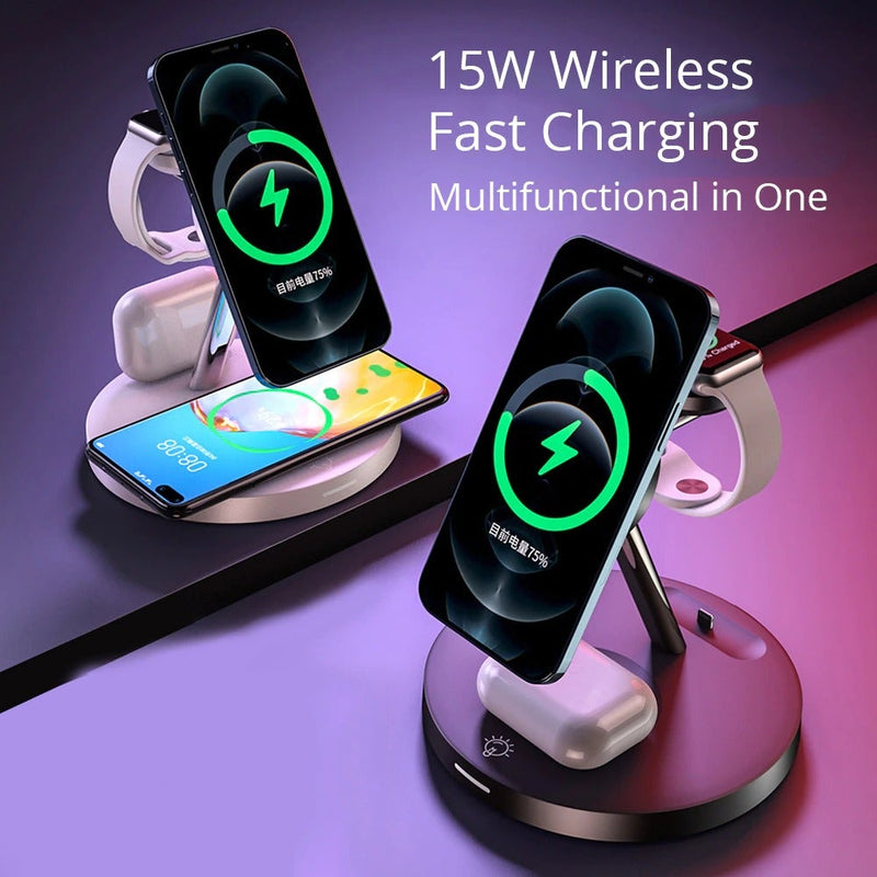 4 in 1 Magsafe Wireless Charger Stand