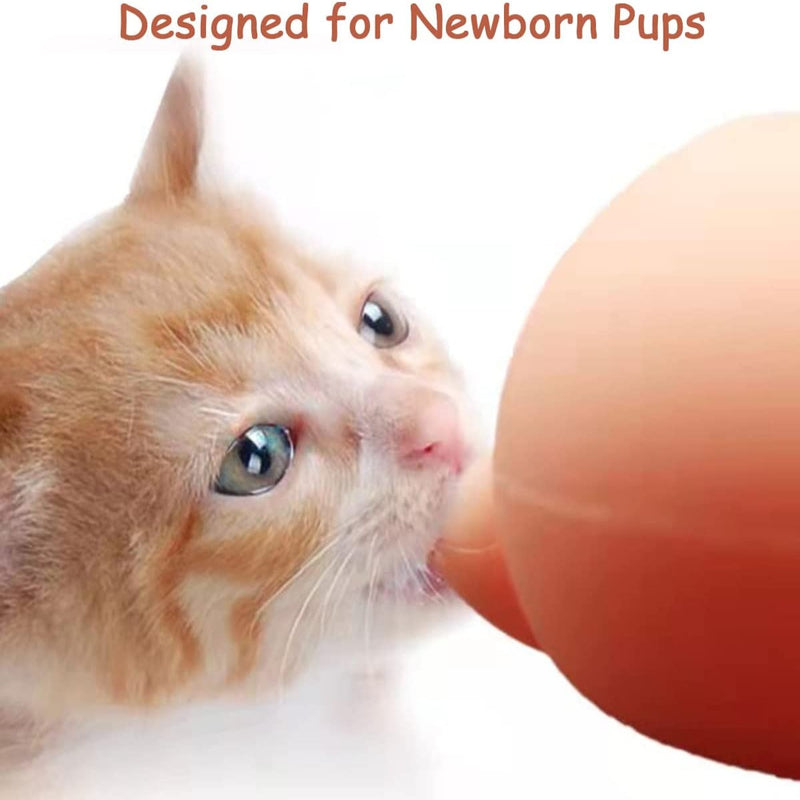 Puppy Kitten Milk Feeder with 3 Nipples Pet Nursing Feeding Station for Puppies