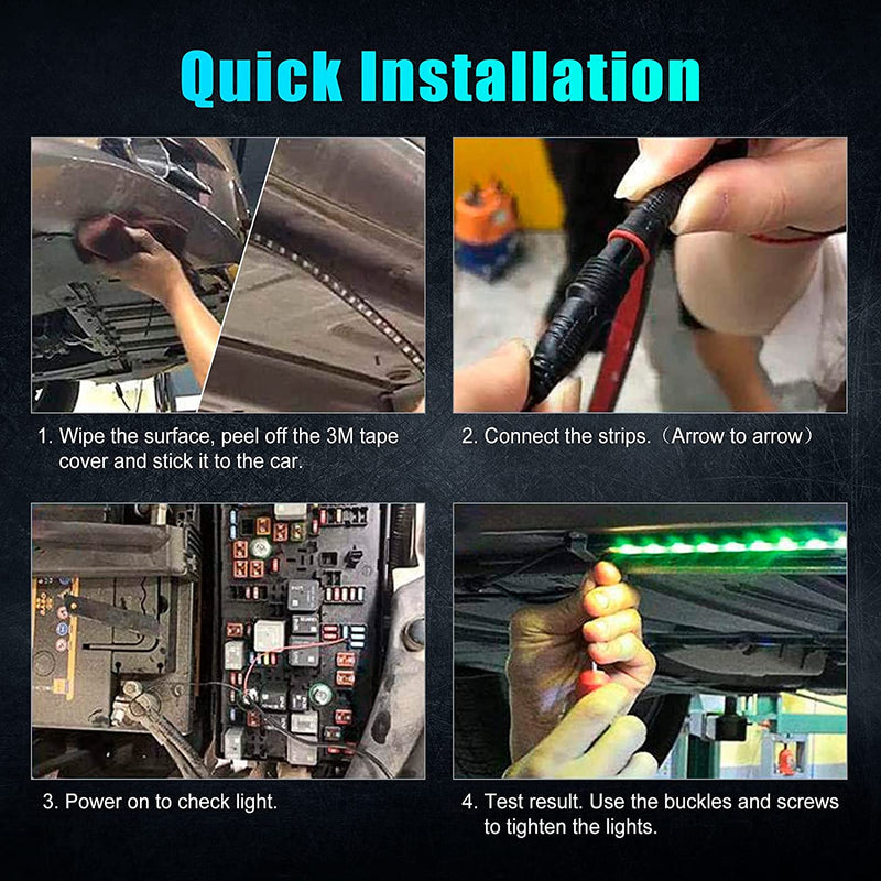 Car RGB Exterior Light with APP Control