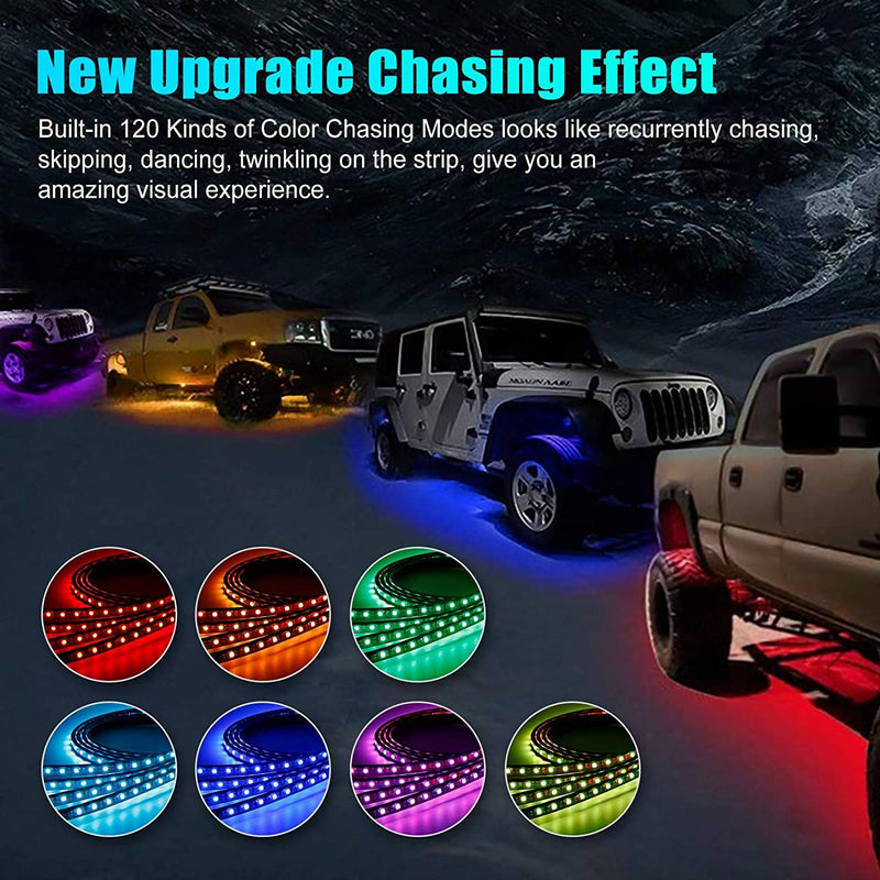 Car Underglow Neon Lights with APP Control