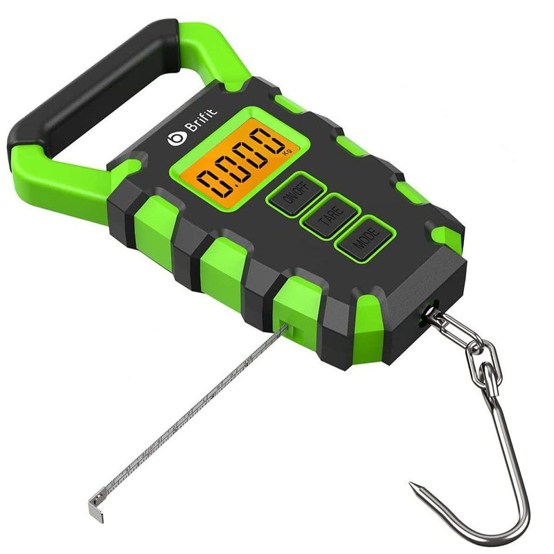 Digital Fishing Scale with Measuring Ruler