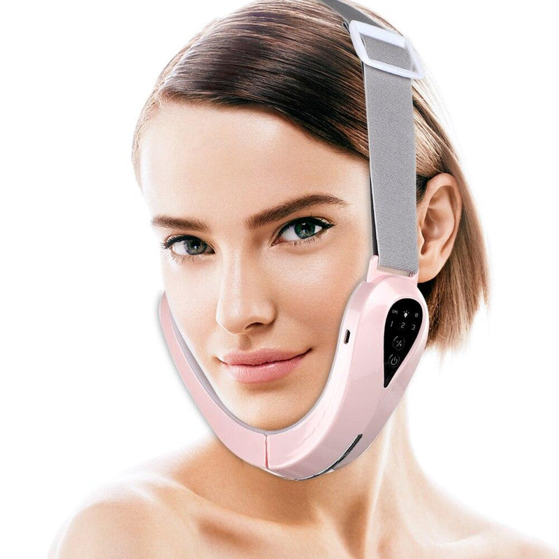 Electric Facial Slimming Strap Massager