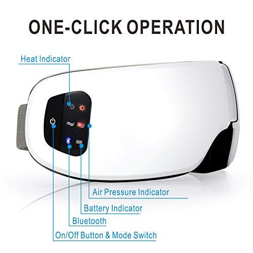 Eye Massager with Heat Compression