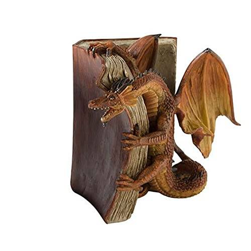 Fighting Dragon Bookend - 1 Pair