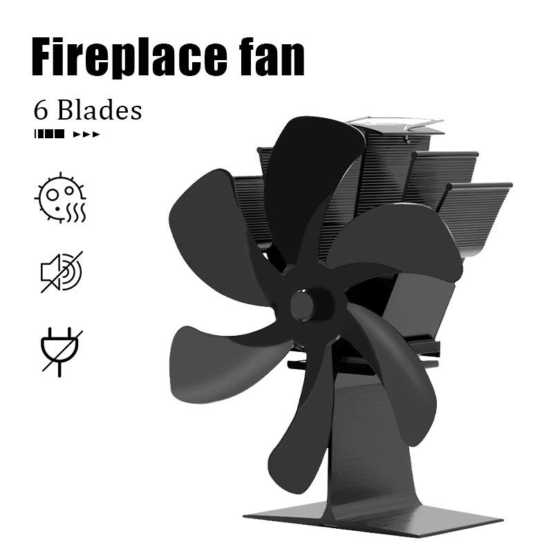 Fireplace Fan with Thermometer