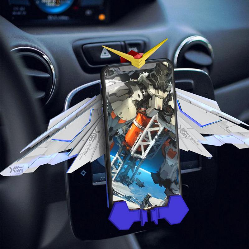 Gundam Angel Wings Wireless Phone Charger Stand, Fast Angel Phone Charger