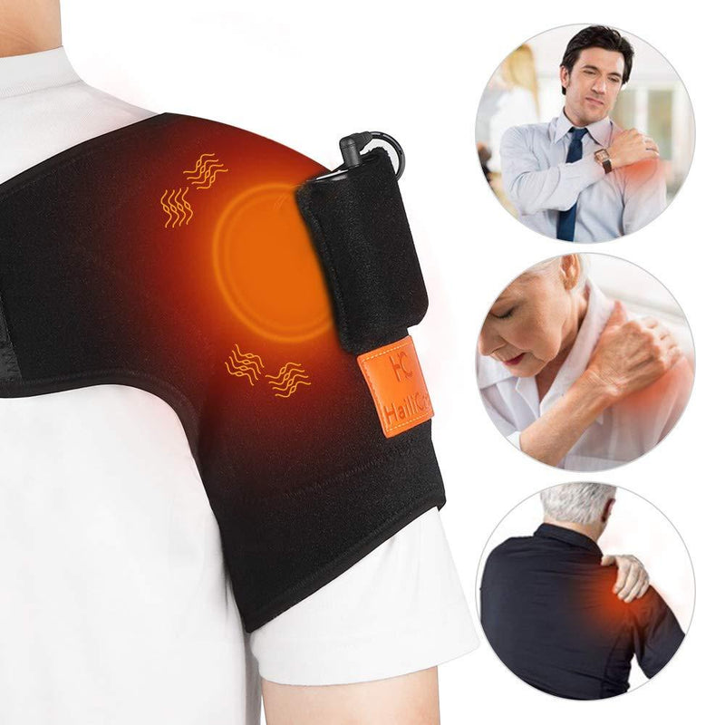 Heating Shoulder Massager with Powerbank