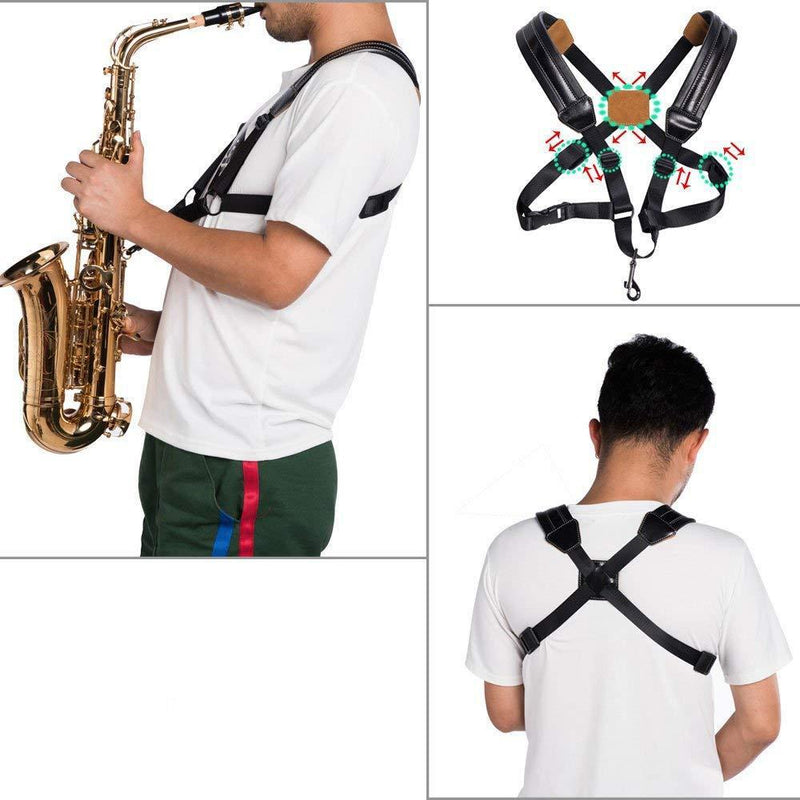 Leather Saxophone Shoulder Strap