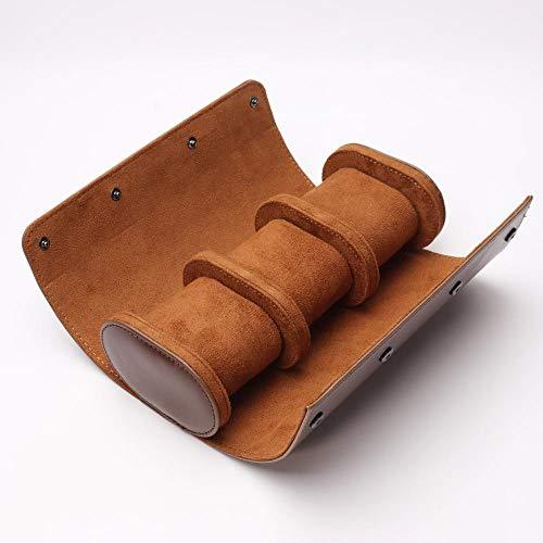 Leather Watch Roll Case