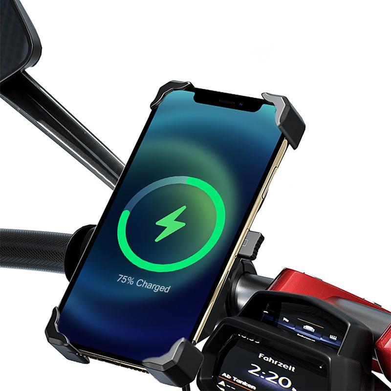 M11 Motorcycle Phone Mount Wireless Charger