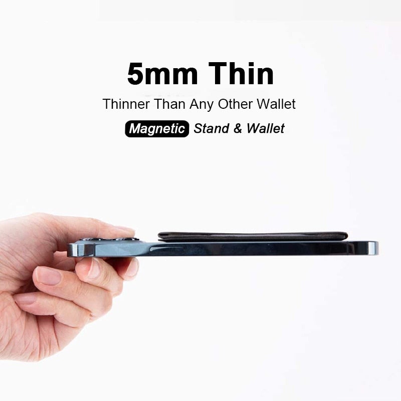 Magnetic Leather Wallet & Stand For iPhone 12/13 series