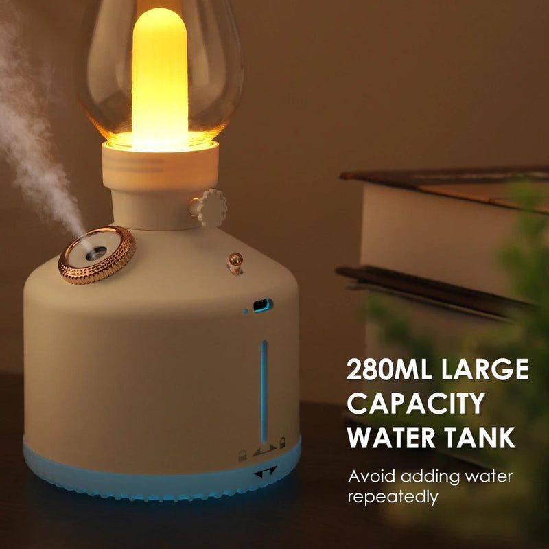 Mini Humidifier - Retro Lamp Style