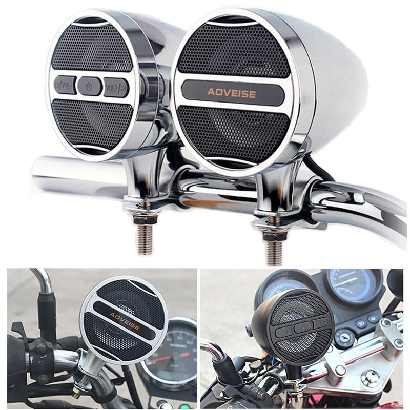 Motorcycle Handlebar Bluetooth Speaker