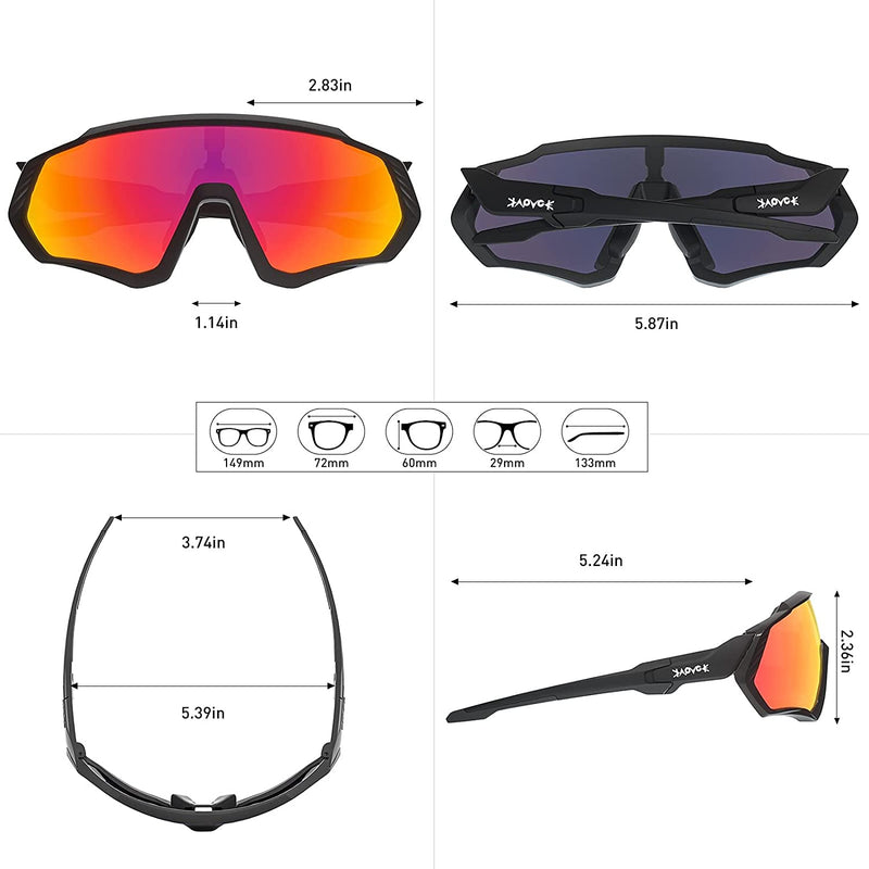 Polarized Bicycle Sunglasses