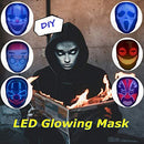 Programmable LED Mask with Bluetooth