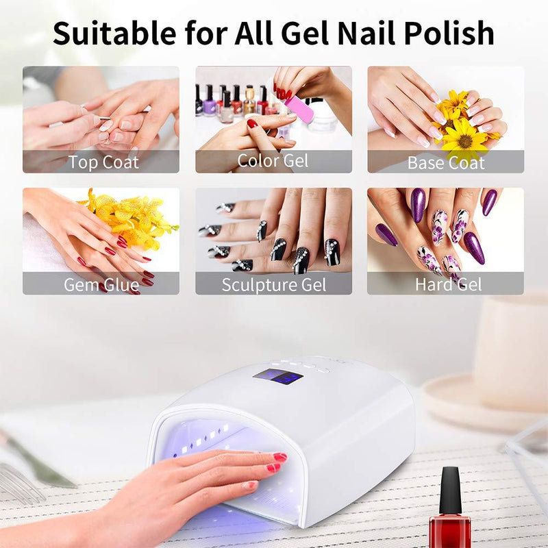 Rechargeable UV LED Nail Lamp