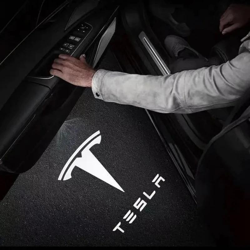 Tesla Puddle Lights For Model 3/X/Y/S - 2Pcs