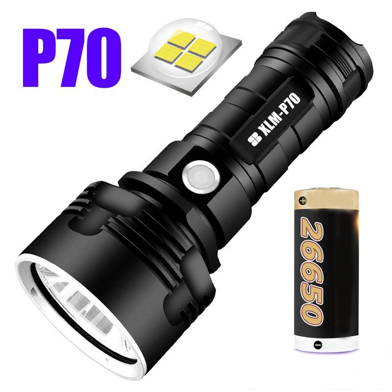 USB Rechargeable LED Flashlight - XLMP70