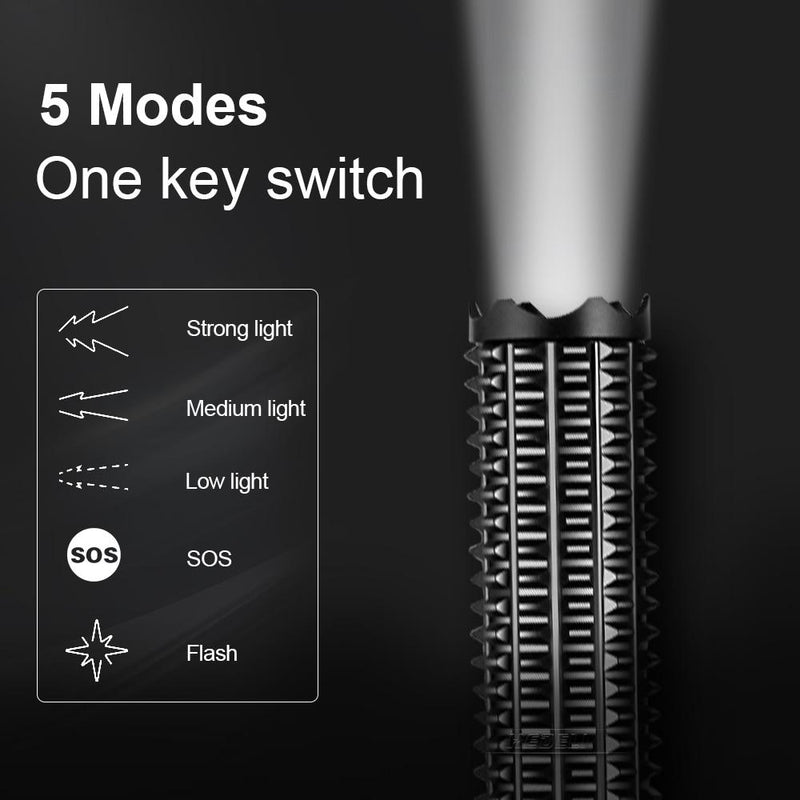 XHP70 Baton Flashlight
